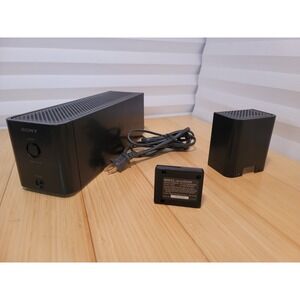 Sony TA-SA100WR Surround Amplifier with SA-10A Receiver Card & End Cap for S-AIR